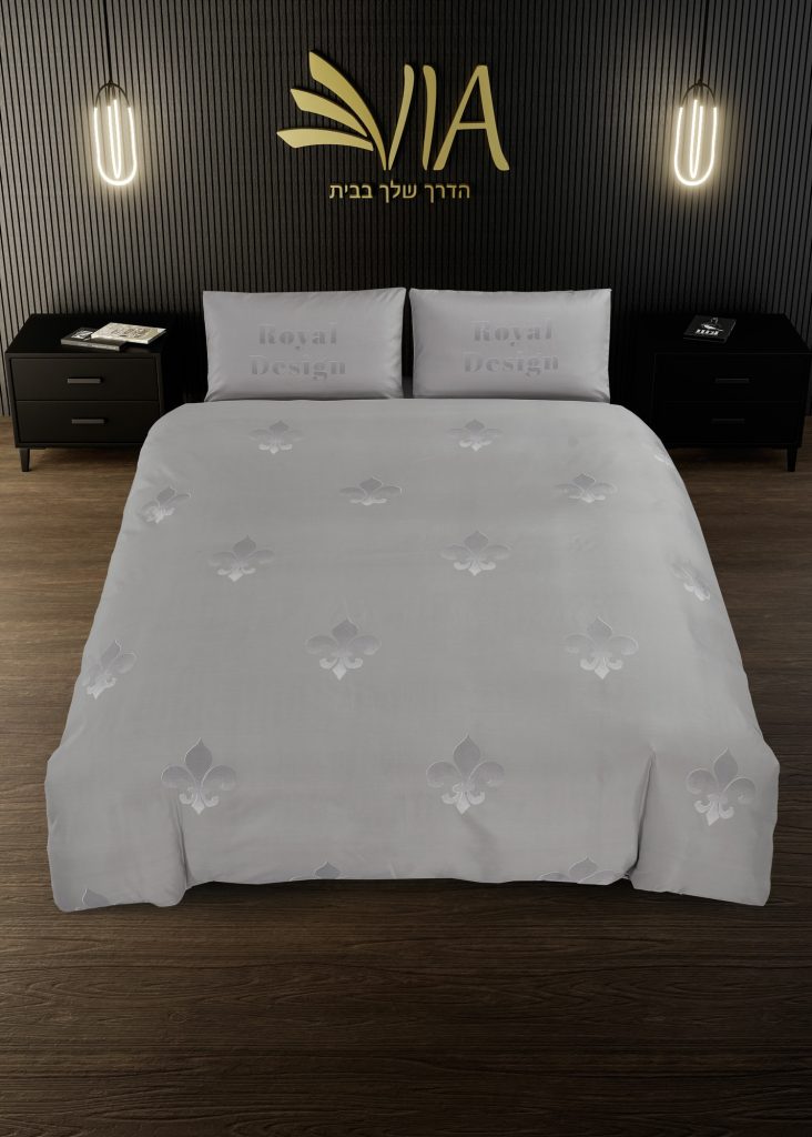 סט מצעים למיטה זוגית קומפלט 100% סאטן אל קמט - במבחר צבעים