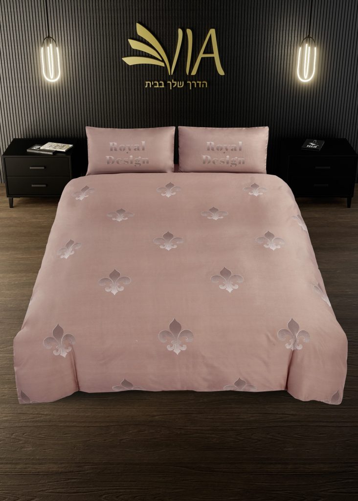⁦סט מצעים למיטה זוגית קומפלט 100% סאטן אל קמט - במבחר צבעים⁩ – תמונה ⁦2⁩